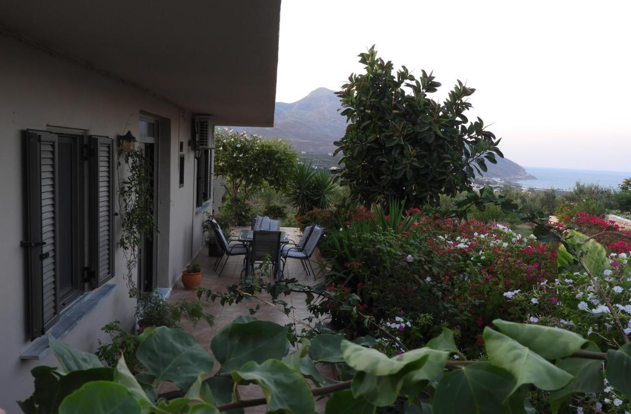 Вілла Chrissi'S House With Garden And Sea View Zerviana Кісамос Екстер'єр фото